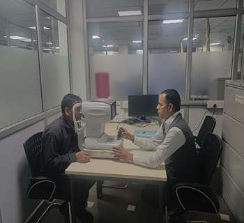 eye checkup camp at socomec india pvt. ltd. 1