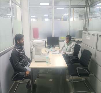 eye checkup camp at socomec india pvt. ltd. 3