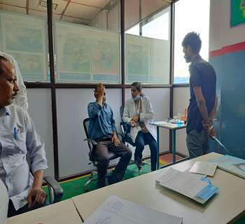 viaan eye checkup camp at sandhar technologies ltd 3