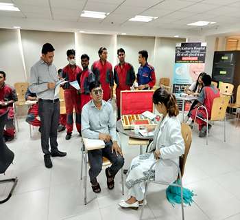 eye camp at mgf toyota pvt ltd 3