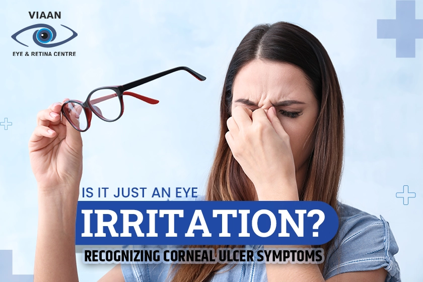 corneal ulcer symptoms